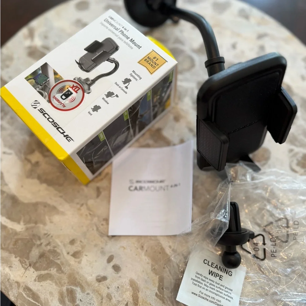 Scosche Black Car Phone Mount